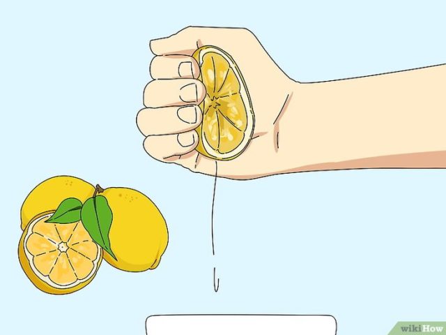 acqua calda e limone