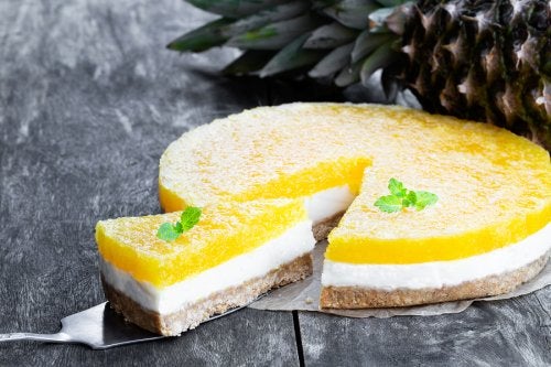 Cheesecake Light all’ananas! Come prepararla velocemente.
