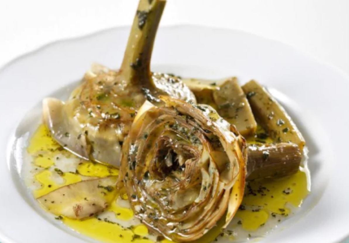 Carciofi alla romana