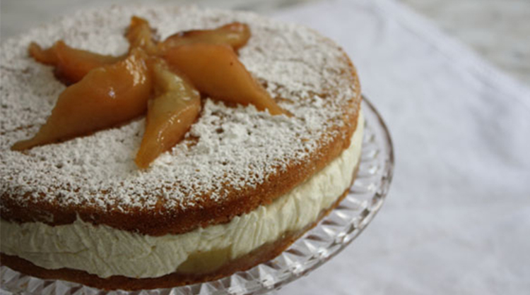 La torta ricotta e pere, un dolce gustoso, fresco e leggero con sole 190 calorie!