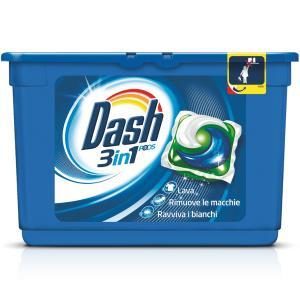Allarme detersivi liquidi e capsule: Dash