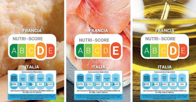 Nutri score: "batterie" sugli alimenti