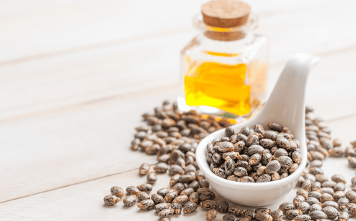Olio di ricino e semi