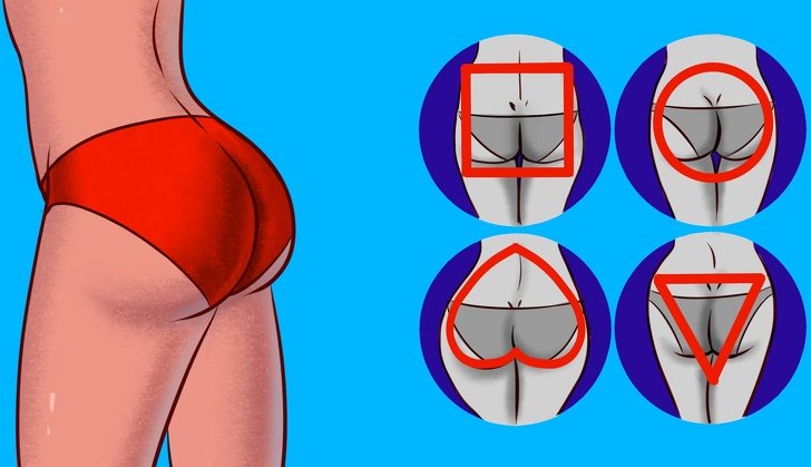 La forma del tuo sedere indica il tuo stato di salute. Qual è la tua?