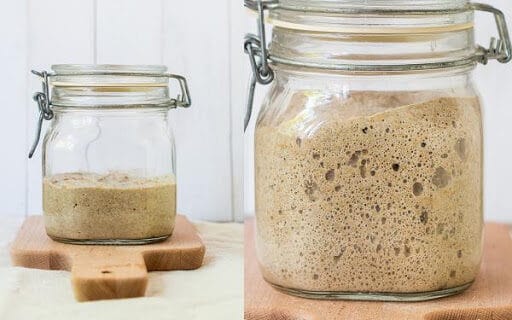 Ecco come preparare il lievito madre a casa con sole acqua e farina!