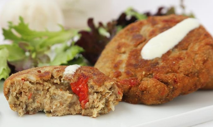 Hamburger di melanzane, ricchi di ferro e magnesio e con soli 100 calorie