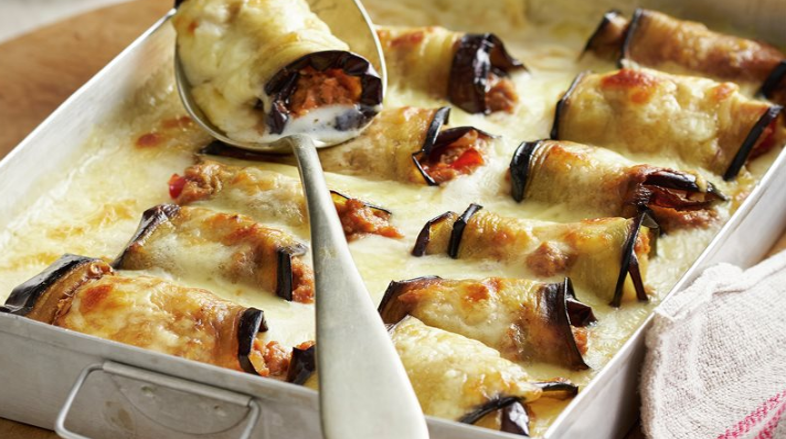 I cannelloni di melanzane, cremosi, gustosi e perfetti a pranzo. Solo 230 calorie!