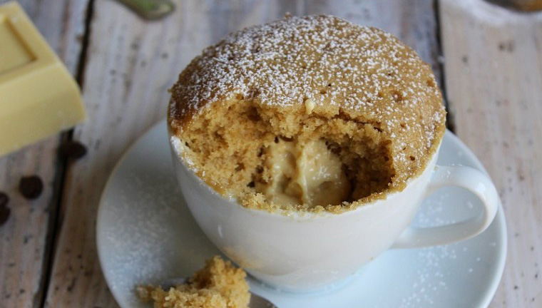 Mug cake al caffè