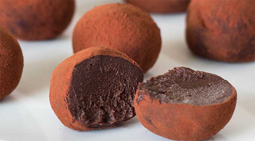Tartufi al tiramisù e cacao