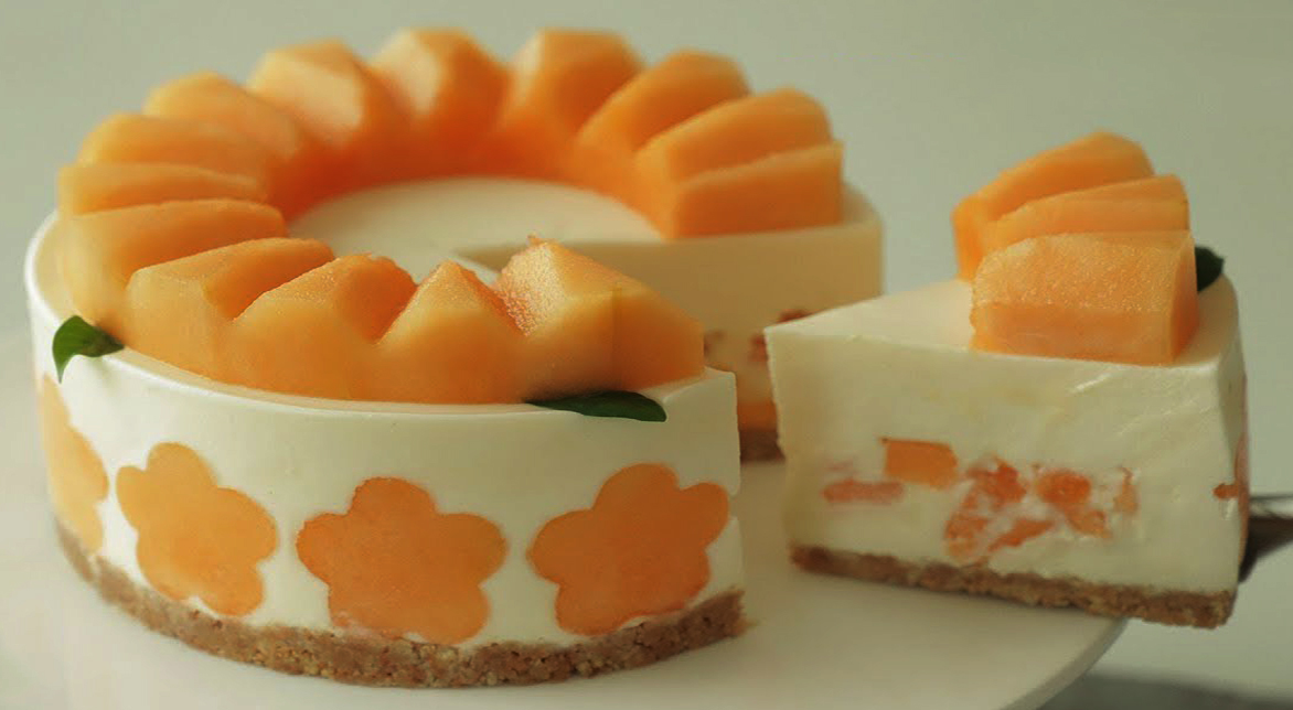 Cheesecake al melone