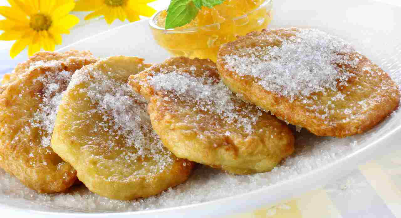 Frittelle di patate zuccherate