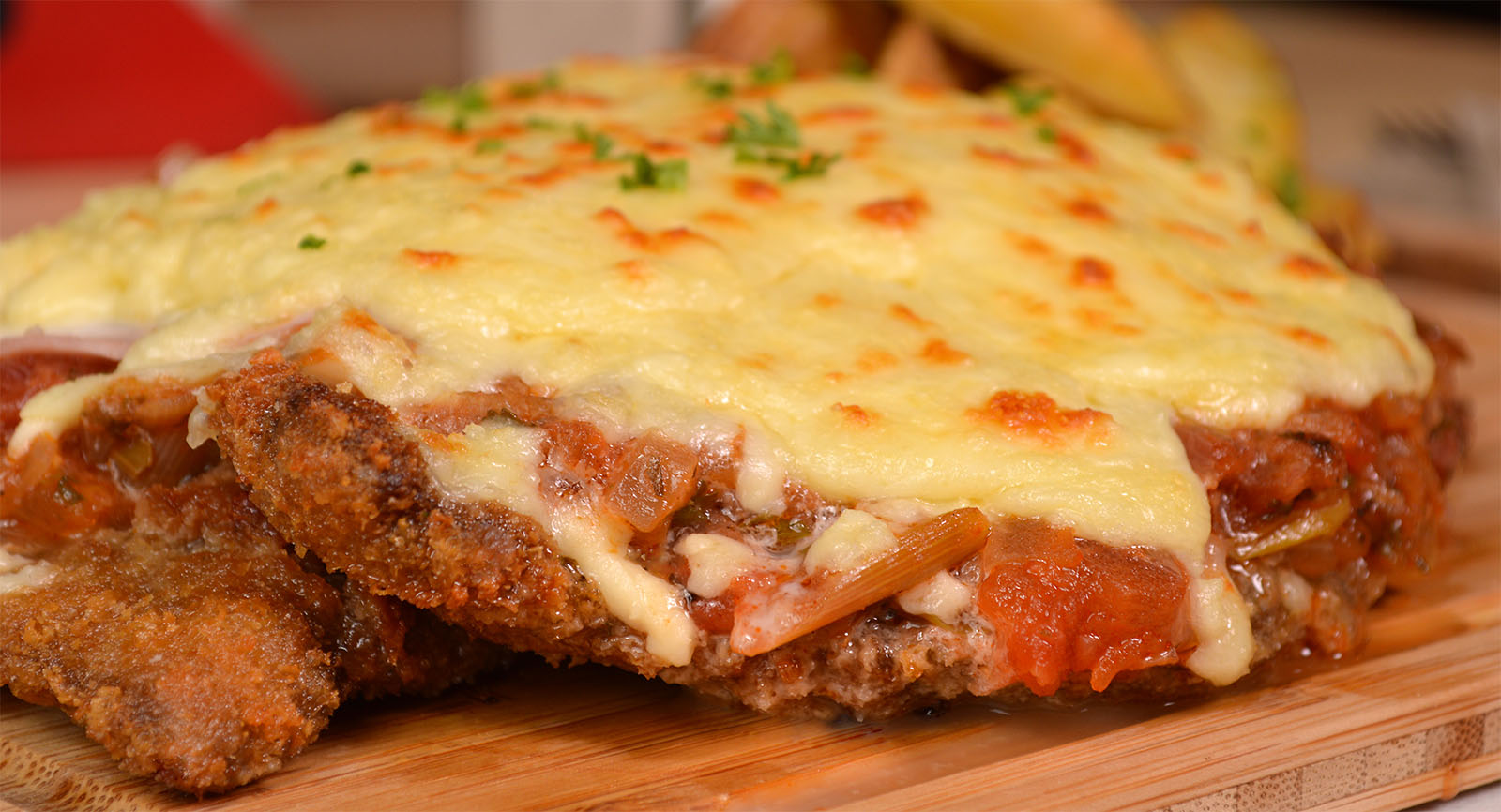 Cotoletta di pollo alla pizzaiola