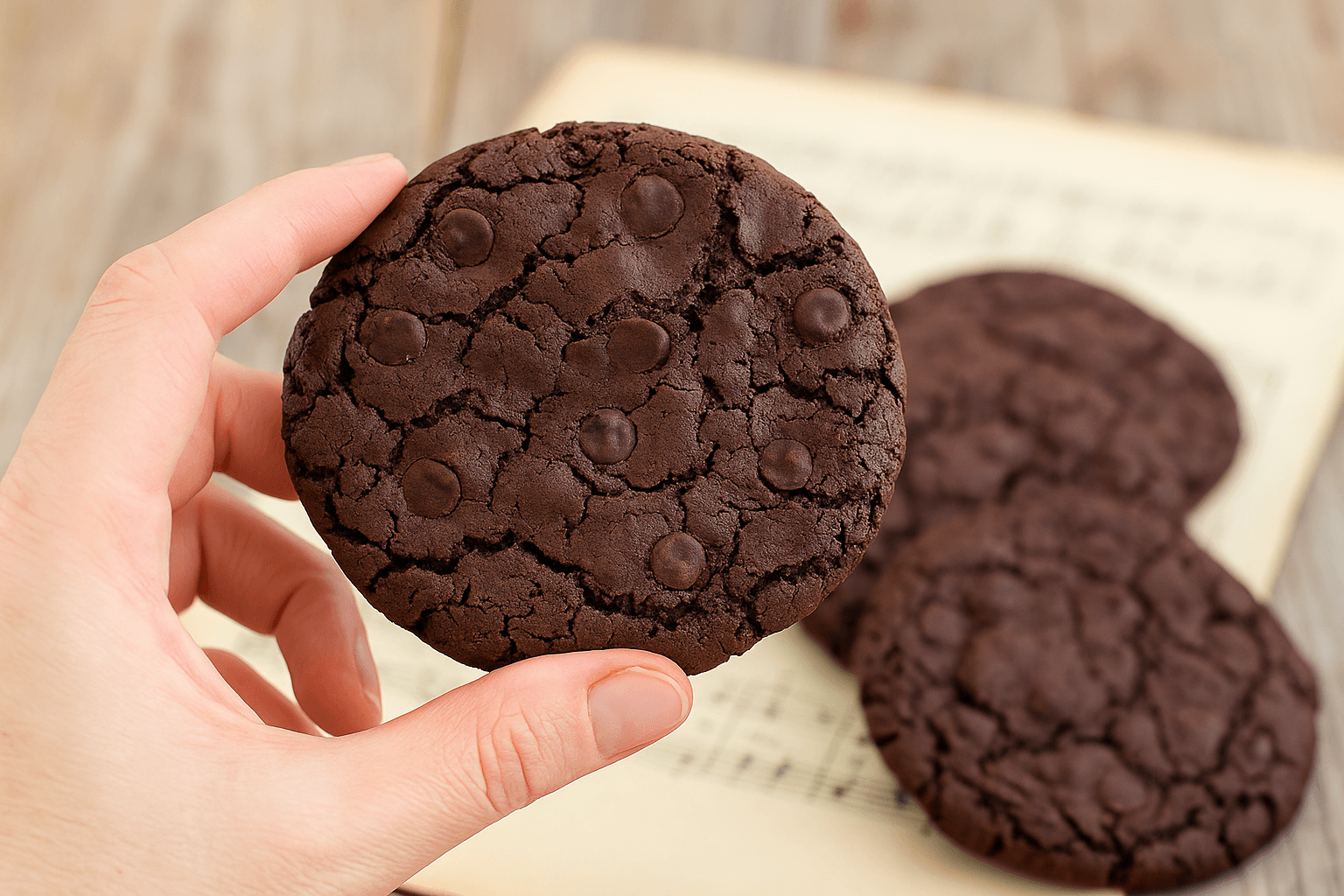 Biscotti di albumi e cioccolato