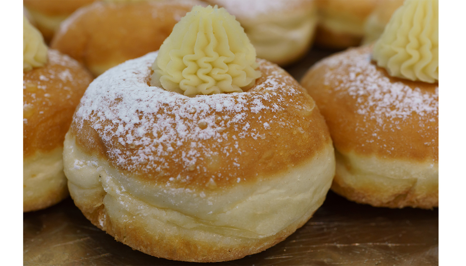 Piccole bombe light alla crema