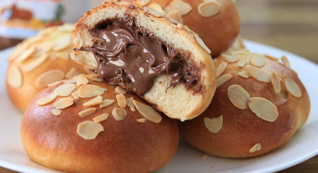 Brioche al cioccolato