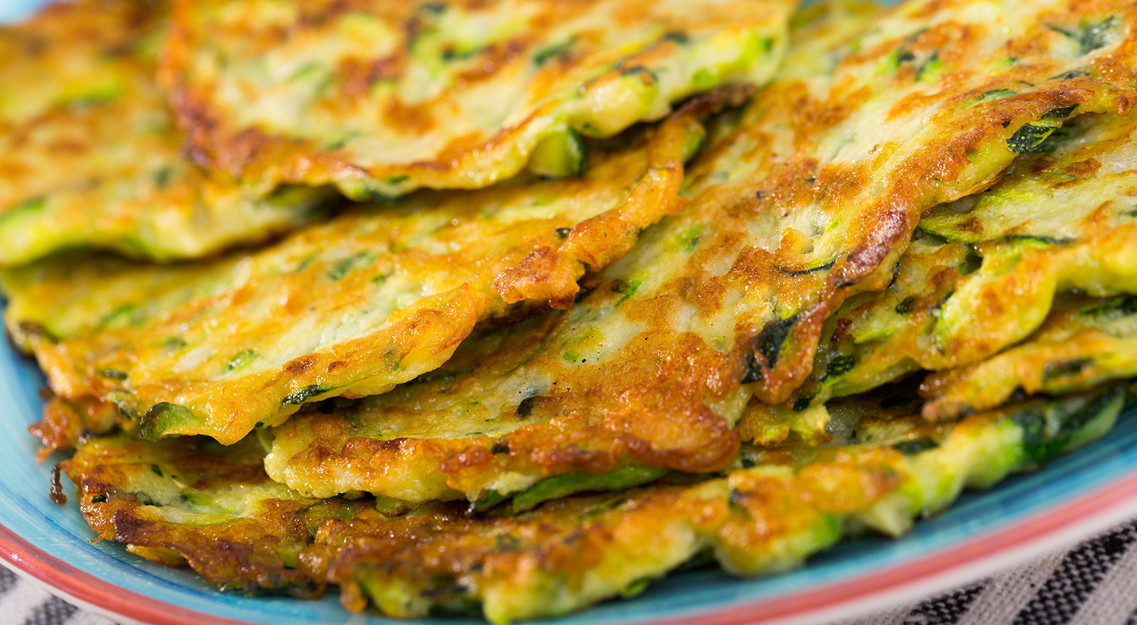 Frittelle di zucchine al forno