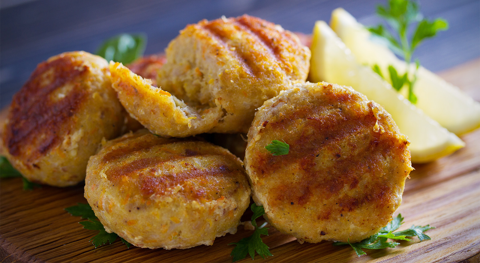 Hamburger di tonno e patate