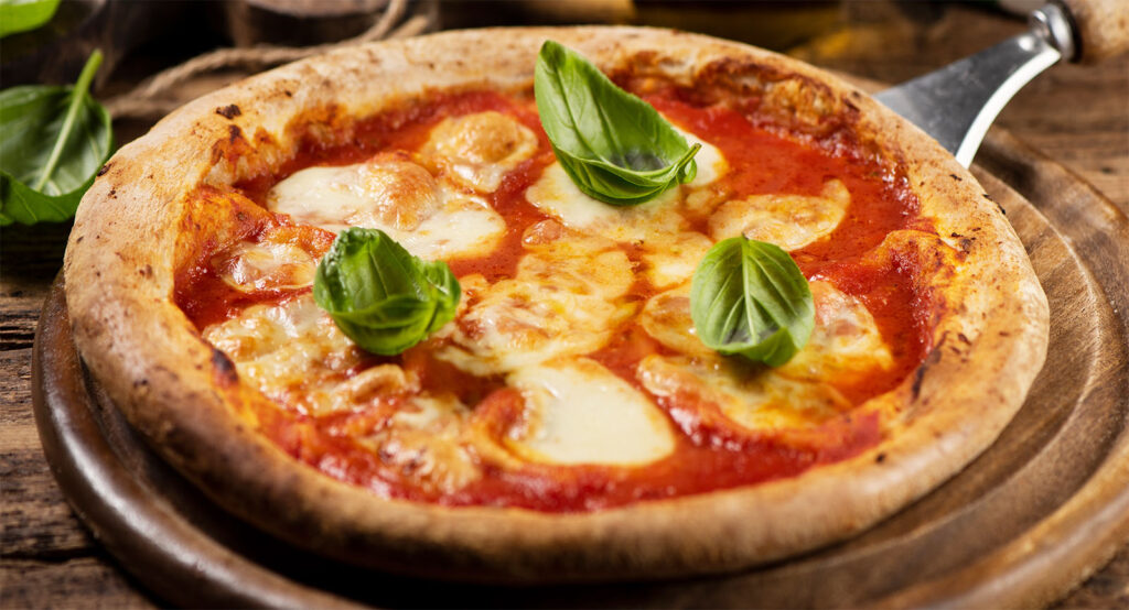La pizza margherita extra light, una ricetta gustosissima e leggera di sole 400 calorie!