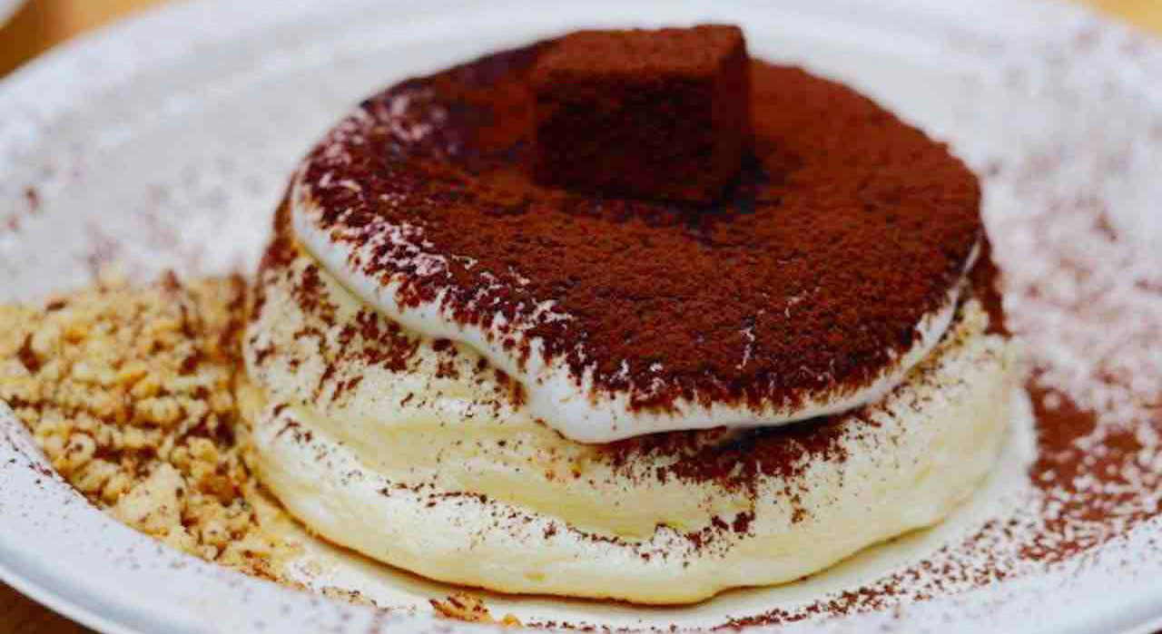 Tiramisù con pancake senza mascarpone