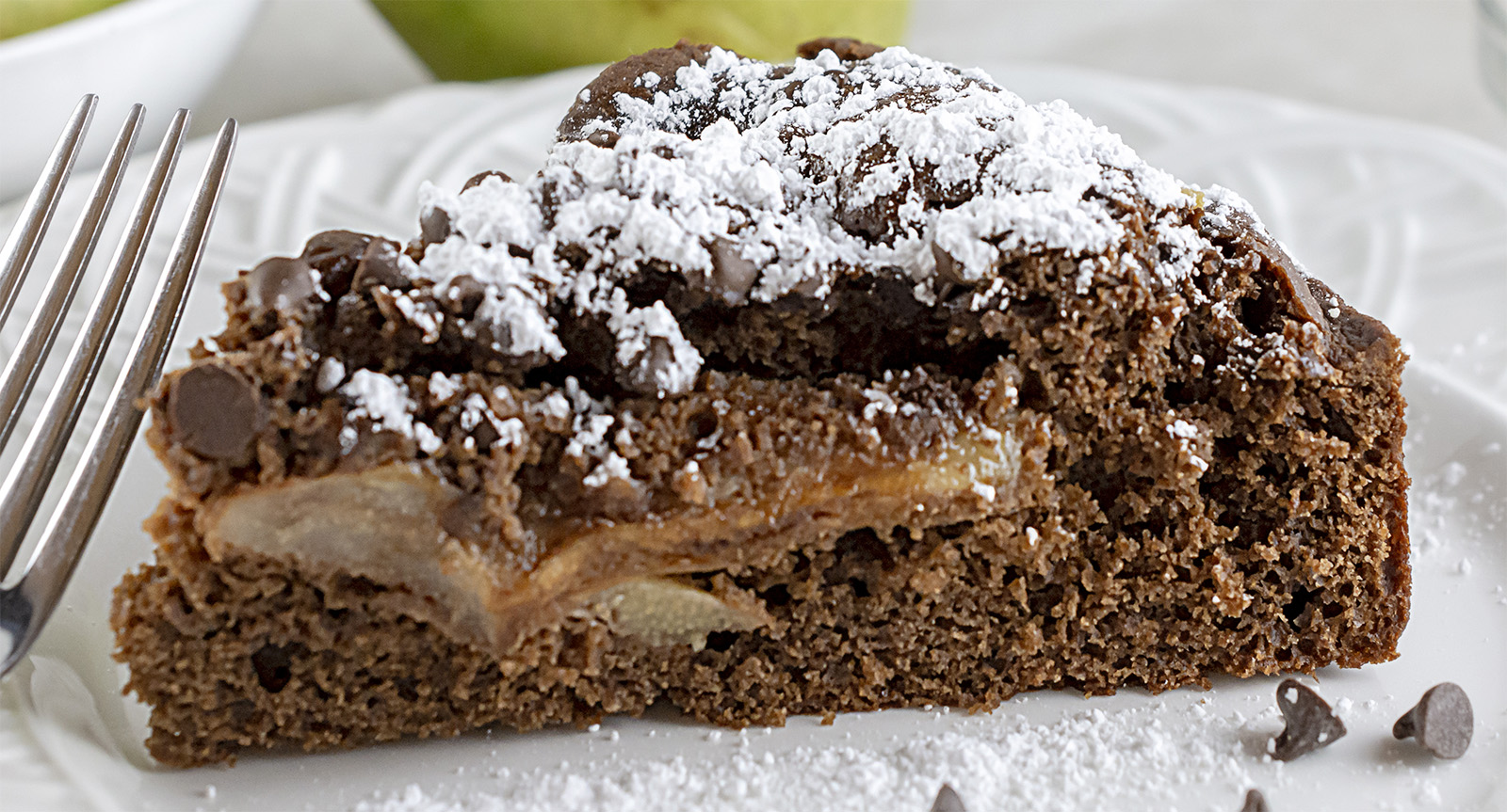 Torta di mele al cioccolato
