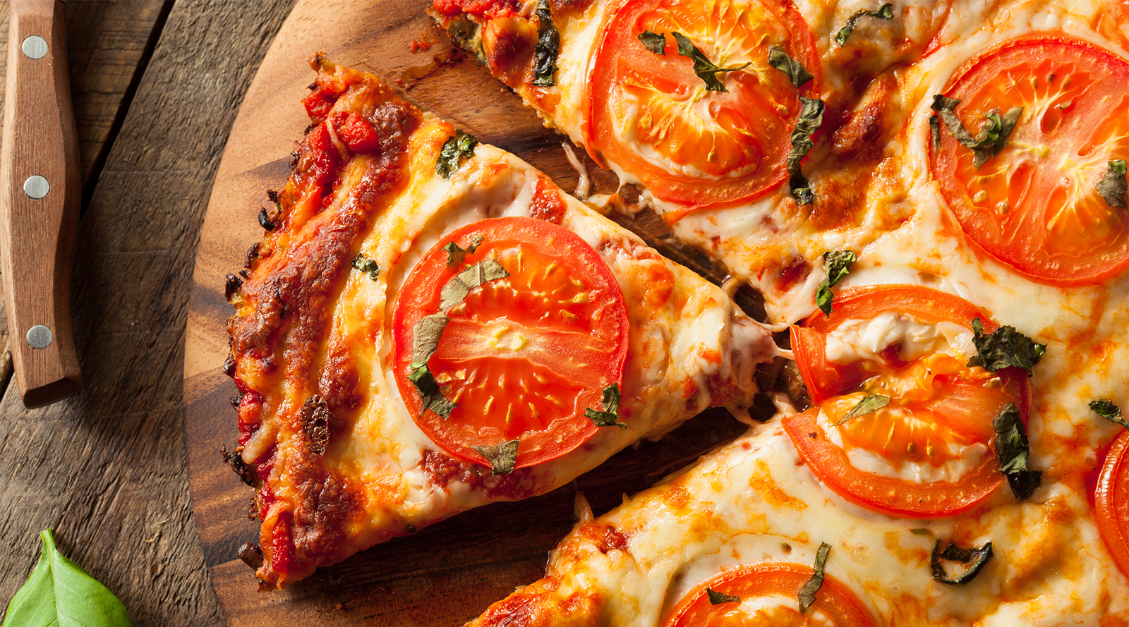 Pizza senza farina di cavolfiore