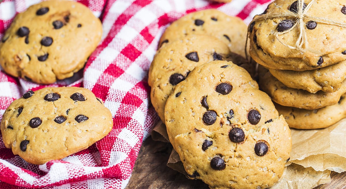 Biscotti gocciole fit