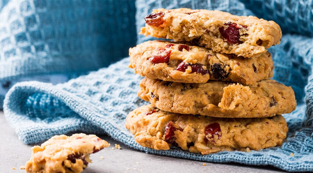 Biscotti muesli 3 ingredienti senza farina, burro, latte. Solo 30 Kcal!