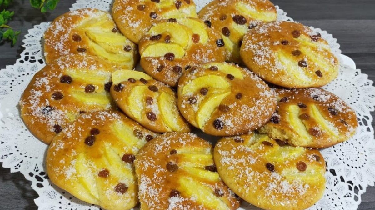 Frittelle di mele al forno