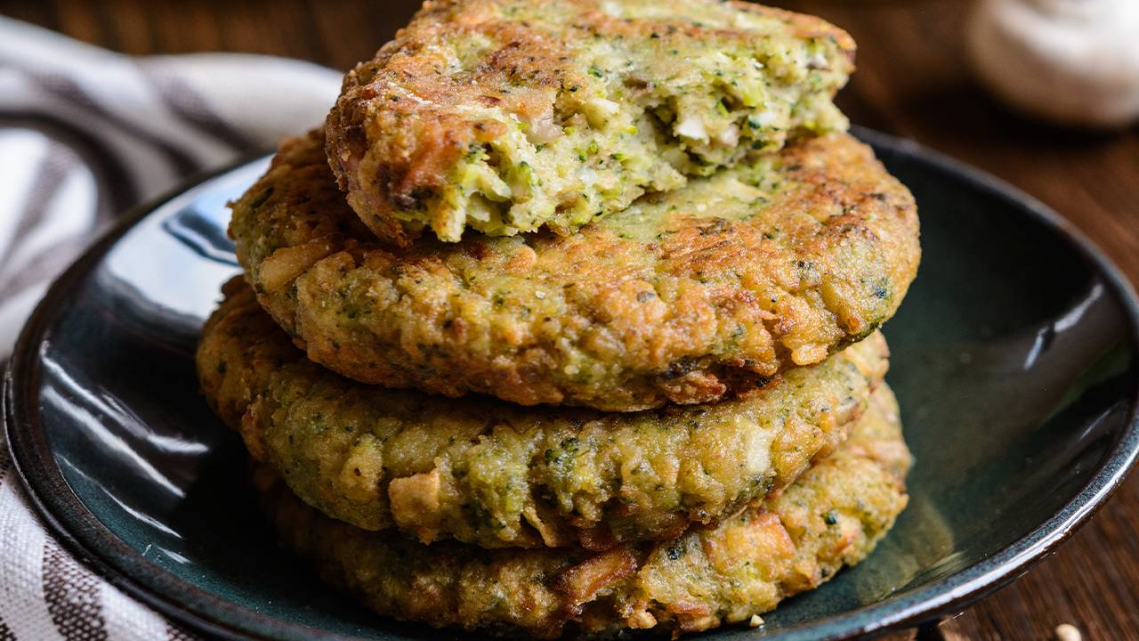 Burger di broccoli e patate
