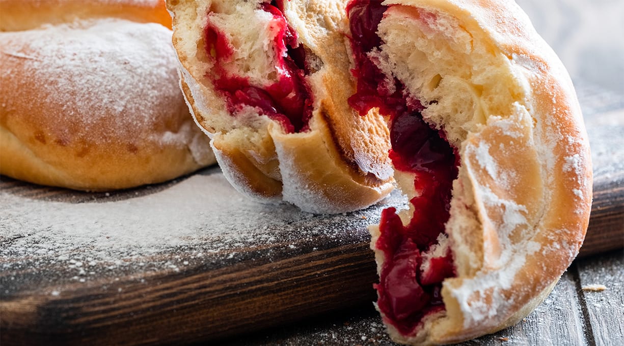 Ciambelle light alla marmellata