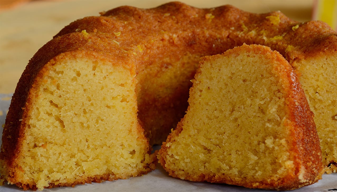 Ciambellone all'arancia e miele