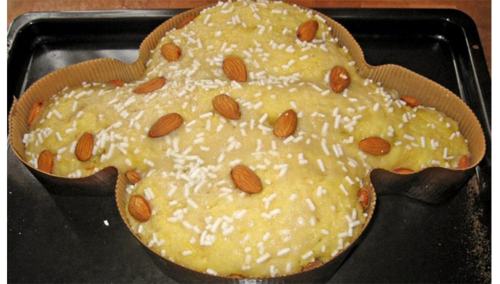 Colomba di Pasqua light senza burro e uova