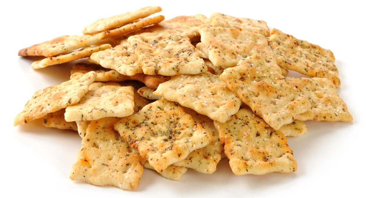 Crackers alla curcuma