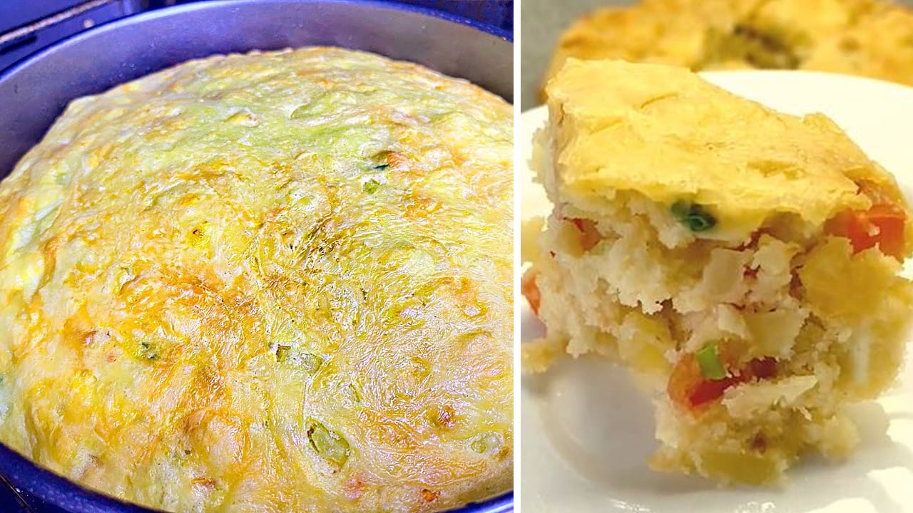 Torta di verdure salvacena