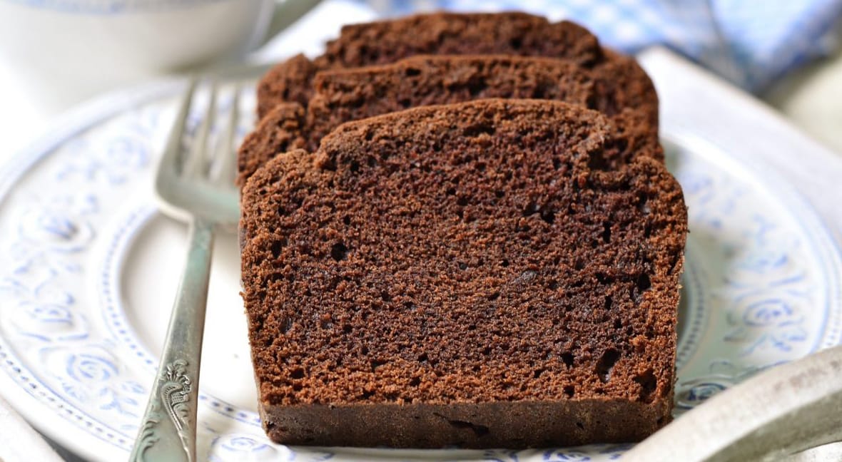 Plumcake al cacao senza burro