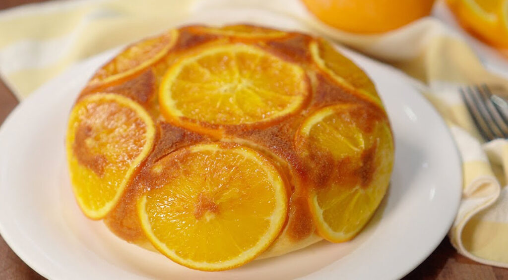 Torta all’arancia SENZA FORNO dietetica e sofficissima come una nuvola. Solo 180 Kcal!