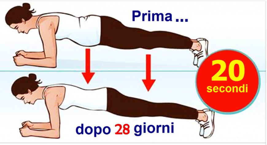 In 4 settimane puoi trasformare il tuo corpo con questi 6 esercizi super efficaci