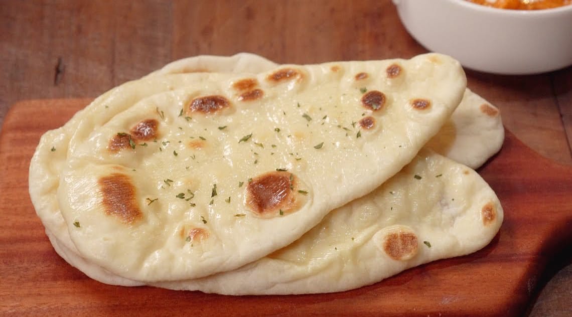 Pane naan, la ricetta indiana leggera