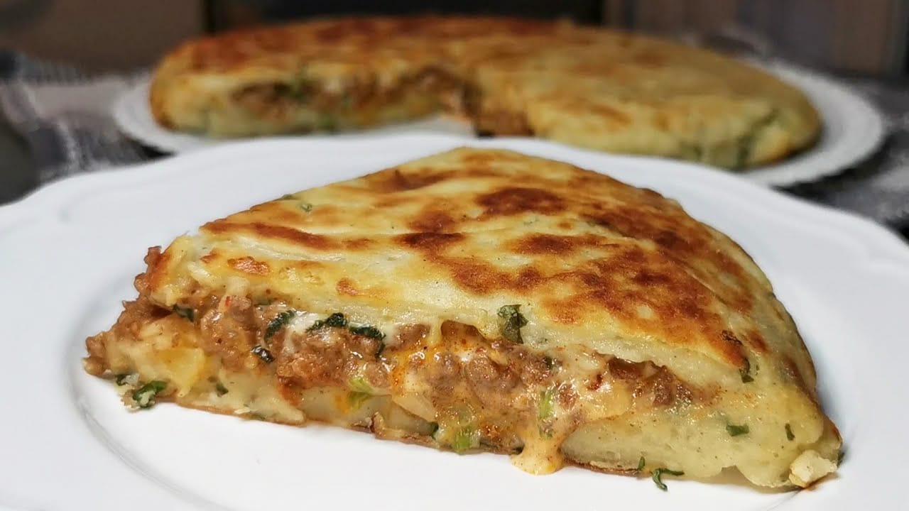 Torta di patate ripiena