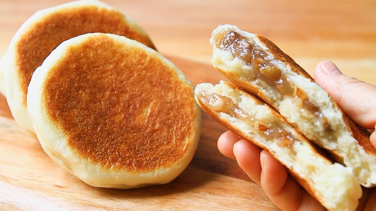 Pane dolce in padella