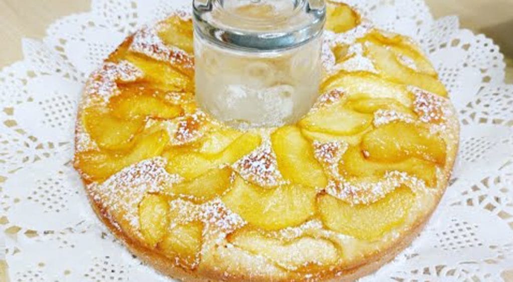 Farai questa torta di mele ogni settimana, buona e con poche calorie. Solo 180 Kcal!