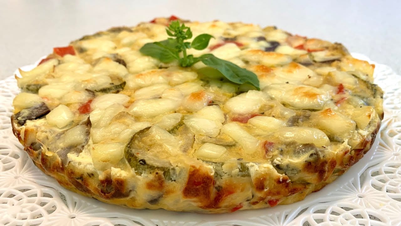 Torta di verdure salata