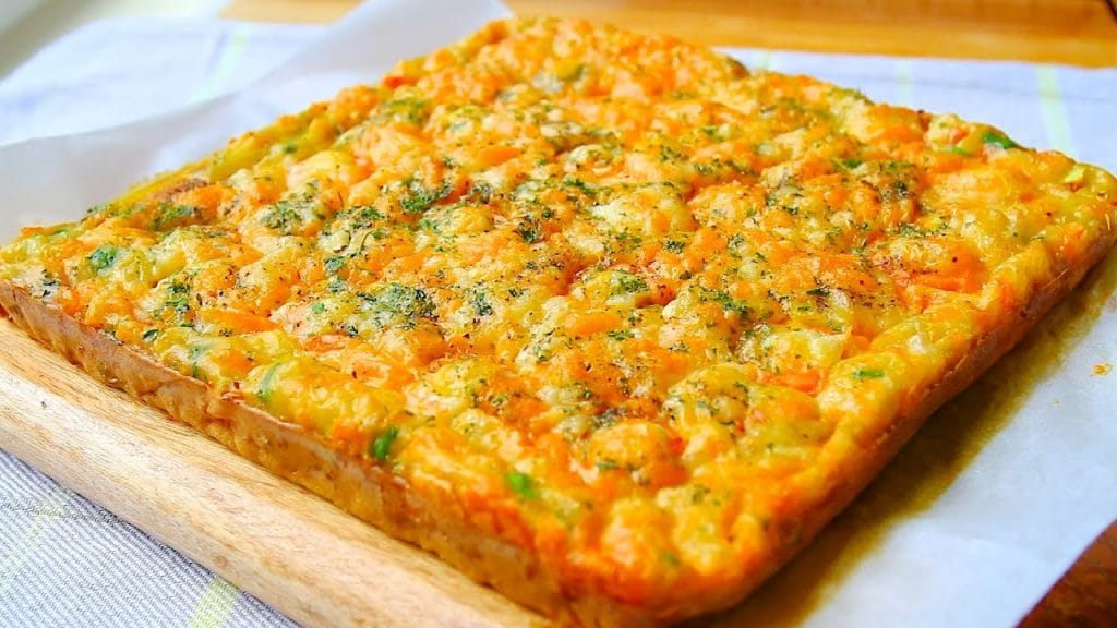 La frittata al forno, piena di verdure e senza olio, ottima per la cena. Solo 120 Kcal!