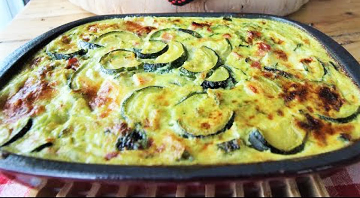 Pasticcio di zucchine