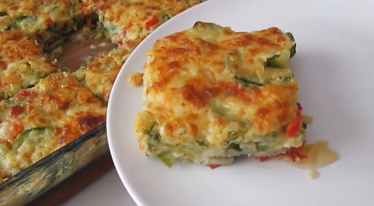 Sformato di zucchine e verdure