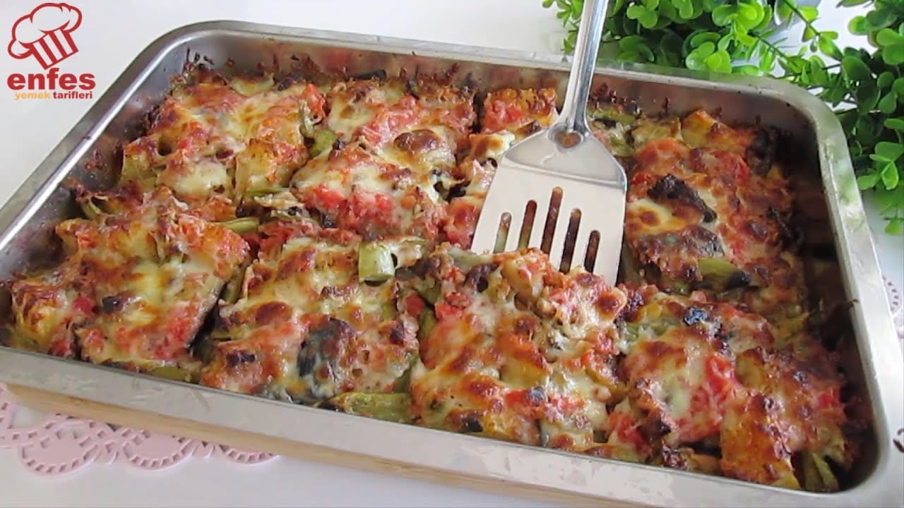 Verdure crude in teglia