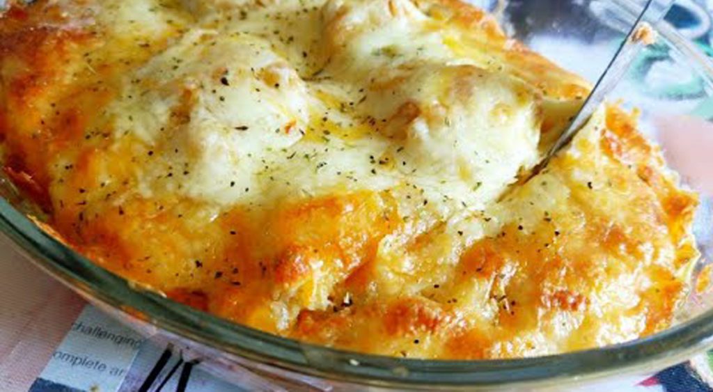 Lo sformato di zucchine e patate in teglia in 5 minuti, lo avete mai fatto? Ha solo 290 Kcal!