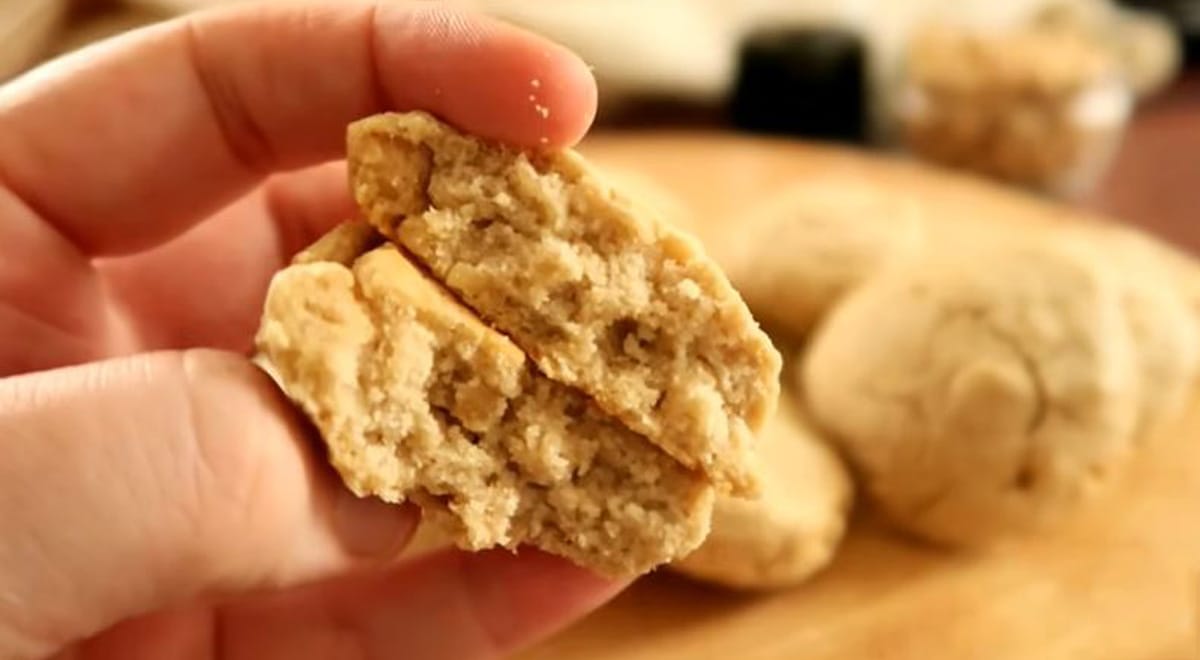 Biscotti senza glutine e zucchero