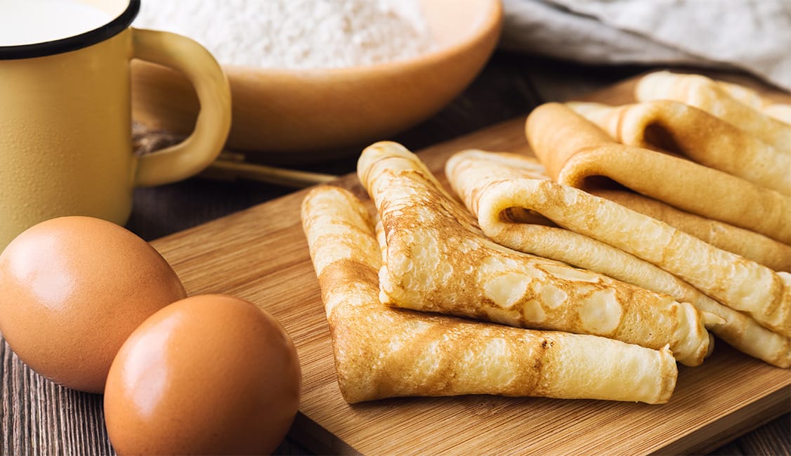 Crepes senza farina