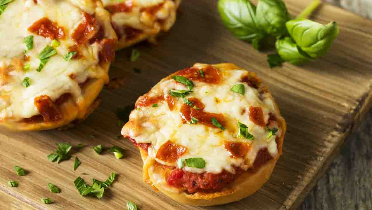 Mini pizze di zucca